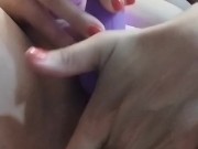 The girl satisfies her toy 11/16