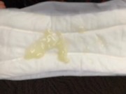 playing and masturbation with womans period menstruation pad 16/16