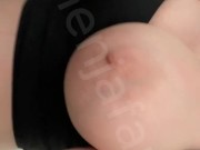 Will you finish on my huge tits, thick ass, or cute face? 14/16