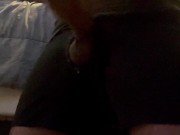 Pumping cum out of my hard cock 1/16