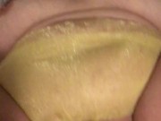 MILF squirting on a fuck machine dp