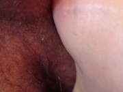 Prostate fingering and massage, a lot of sperm came with a big orgasm 16/16