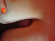 I sucked his dick hard before he fucked me well in the morning