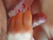 I sucked his dick hard before he fucked me well in the morning 15/16