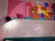 Skinny teen licks and finger 9/16