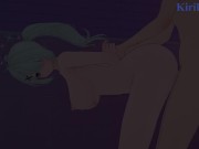 Tsuchinaga Hiyori and I have intense sex in a love hotel. - Blue Archive Hentai 12/16