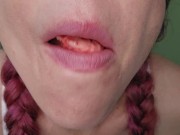 Vore Style BubbleGum Chewing with SWALLOW 4/16