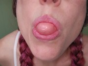 Vore Style BubbleGum Chewing with SWALLOW 9/16