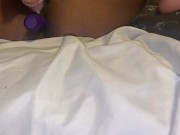 Ebony Having Fun with Her Toys 2/16