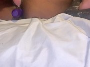 Ebony Having Fun with Her Toys 8/16