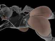 Spiderman Black Cat Felicia Hardy Twerking 1/16