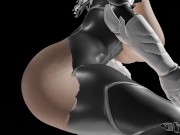 Spiderman Black Cat Felicia Hardy Twerking 12/16