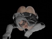 Spiderman Black Cat Felicia Hardy Twerking 15/16