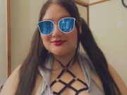 Bunny putting on a Collar with her Tits spilling out 5/16