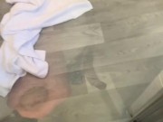 Cum on shower screen clean up 10/16