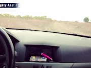 Sloppy blowjob in car with cum in mouth - oral creampie - BJ Slut 5/16