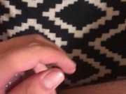 Intense orgasm in convulsions, cumming on hairy body 10/16