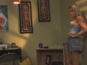 Vanessa Cage was ready to fuck. So much so that these two get at it right there in the living room! 7/16