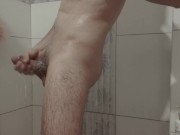 Taking a shower and Jerking off 11/16