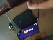 I cum my stepsister computer after she went for running 5/16