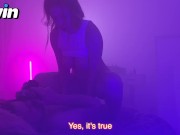 My wife is cheating on me in the next room! I can hear her moaning AND I LOVE IT! 9/16