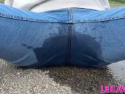 I love pissing my jeans every day in public 4/16