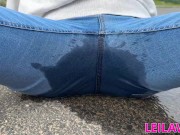I love pissing my jeans every day in public 6/16