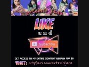 blonde tattooed babe seductively teases my cock with her mouth