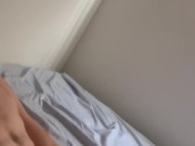 Big CumShot! Talking dirty moaning and jerking off Intense orgasm! 14/16