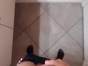 Playing with my hard cock 11/16