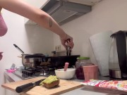Sexy Cooking Transparent Lingerie 15/16