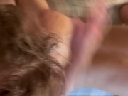 MILF with Cum Covered Ass Gets Fucked Doggystyle by Big Uncut Cock! Onlyfans Snookybaby28 7/16