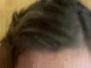 MILF Wearing Her Cum Bib Receives Big Facial After Sucking Big Uncut Cock! Onlyfans Snookybaby28 14/16