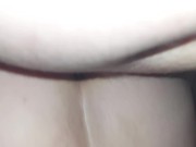 I fuck my wife from behind and creampie her. 7/16