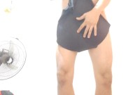 Playing with neighbors new wash clothes 1/16