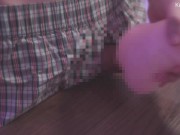 柄パン履いて机の上でオナホおな 11/16