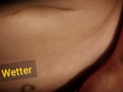 Desperate self-pee and washing it off in the shower 4/16