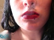 Matte Red Lipstick Smoking 6/16