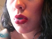 Matte Red Lipstick Smoking 7/16