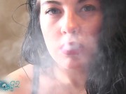 Matte Red Lipstick Smoking 8/16