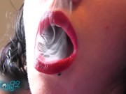 Matte Red Lipstick Smoking 9/16