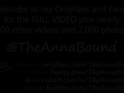 Submissive slut Anna Bound squirts before full-body shaking orgasm [Trailer] 15/16