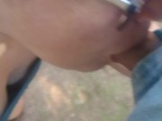 Pissing and Sucking  Outdoors 10/16