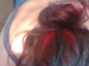 Pissing and Sucking  Outdoors 15/16