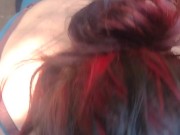 Pissing and Sucking  Outdoors 16/16