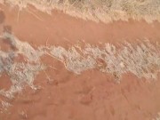 A stroll through the forest into the outdoor toilet for an immaculate ejaculation 1/16