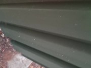 A stroll through the forest into the outdoor toilet for an immaculate ejaculation 5/16