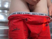 A stroll through the forest into the outdoor toilet for an immaculate ejaculation 6/16