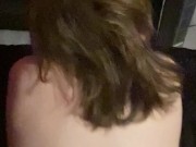 Taking daddy's dick from behind 10/16