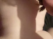 Taking daddy's dick from behind 2/16